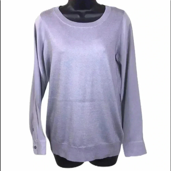 Joie Kelsea Gray Cashmere Blend Pullover Top Blouse Size S - Picture 4 of 8
